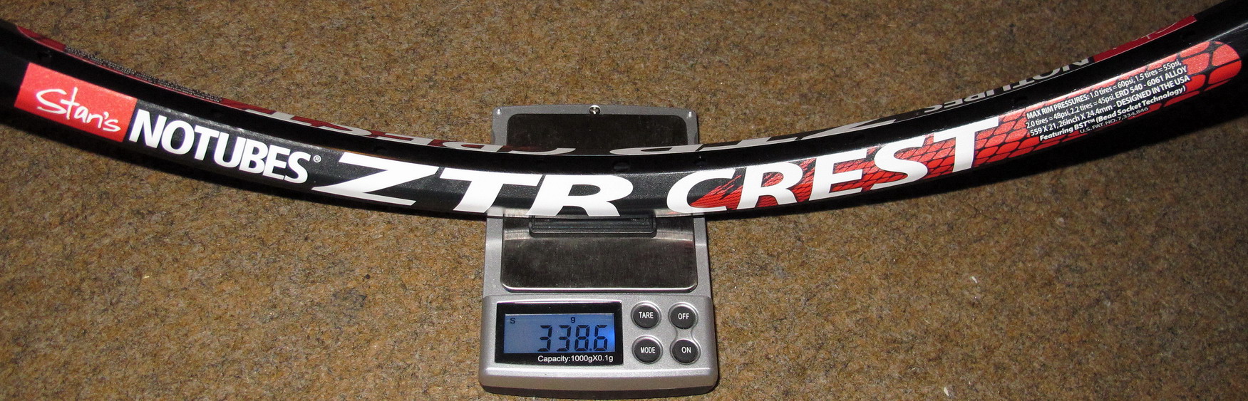 Stan's notubes ztr crest front small